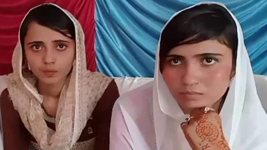 862px x 485px - Hindu sisters Reena and Raveena become face of forced religious conversion  in Pakistan - ABC News
