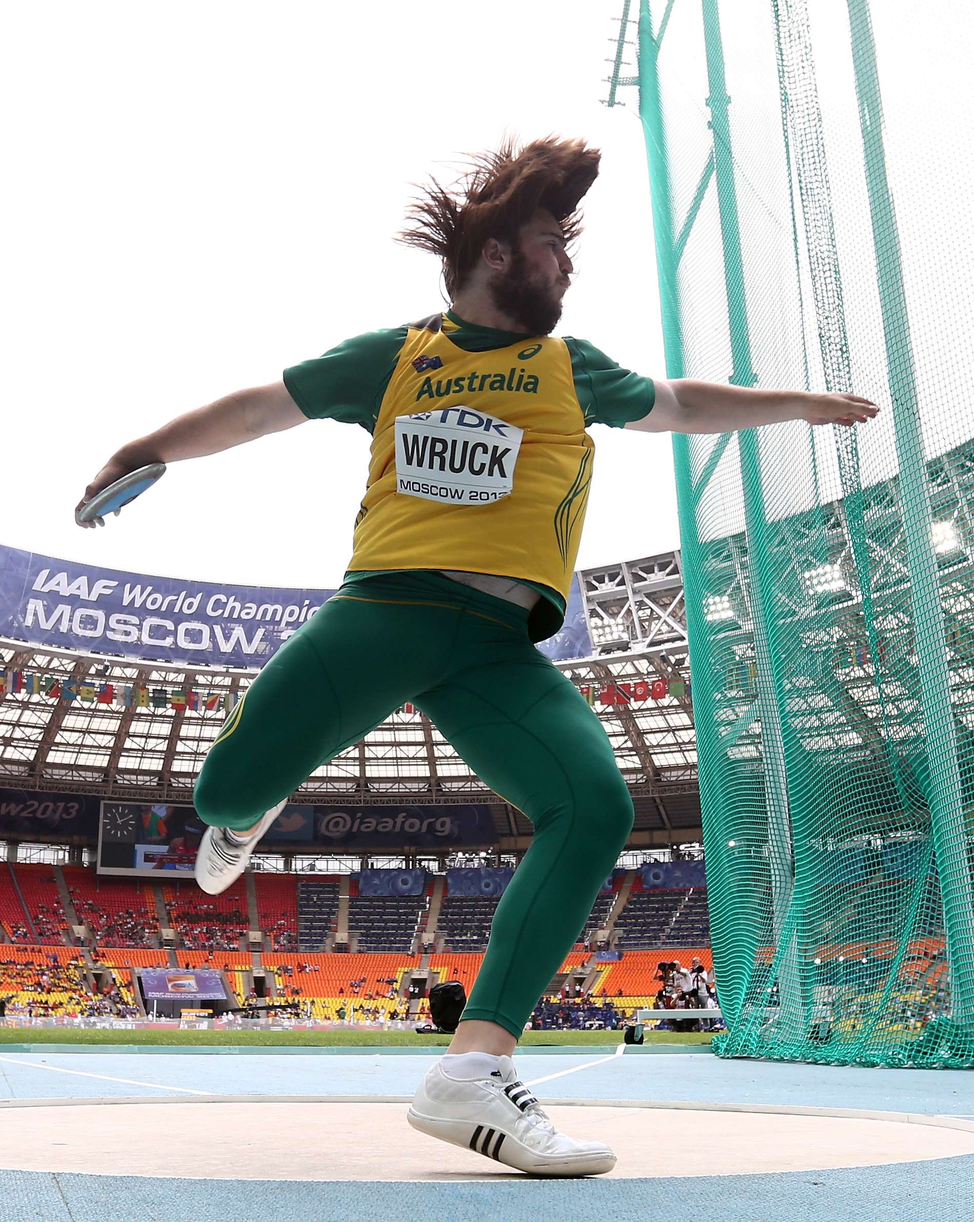 Australia's Julian Wruck scrapes into men's discus final at athletics ...