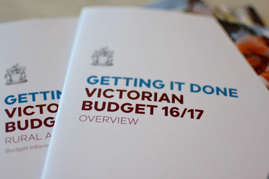 2016 Victorian budget papers.