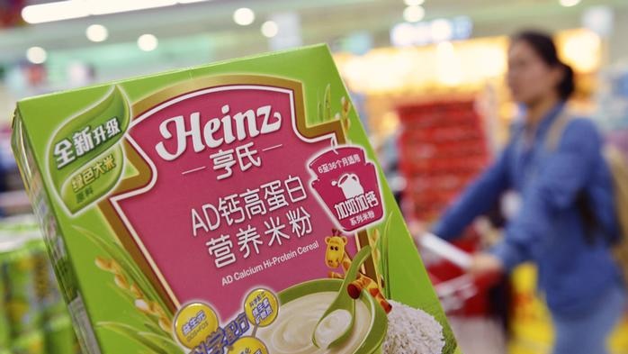 Heinz infant cereal recalled in china