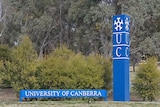 An ambulance was called to the University of Canberra campus around 11:00am.