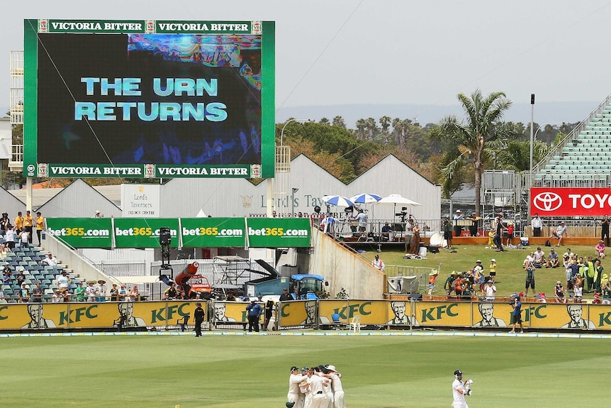 Australia wins the Ashes