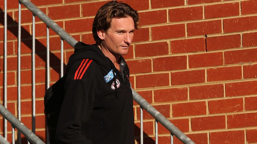 Bombers coach James Hird