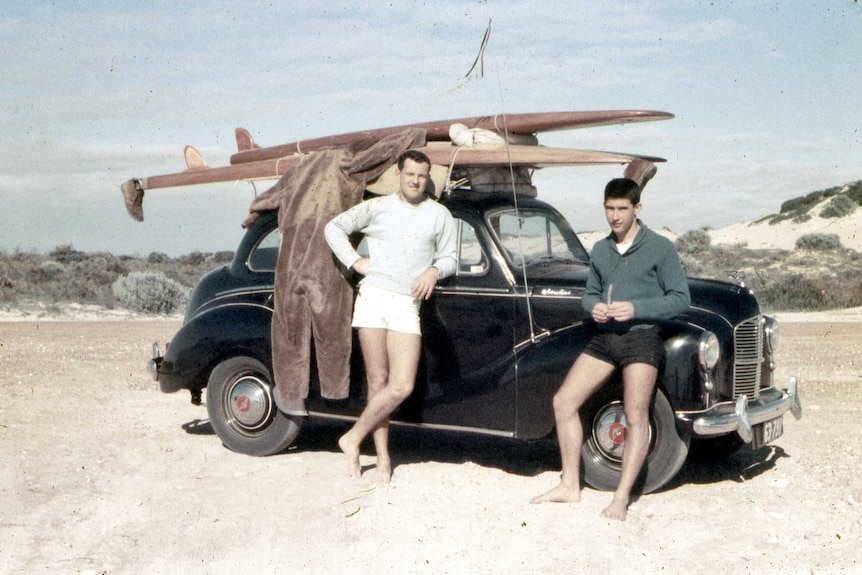 Perth surfers in the late fifties