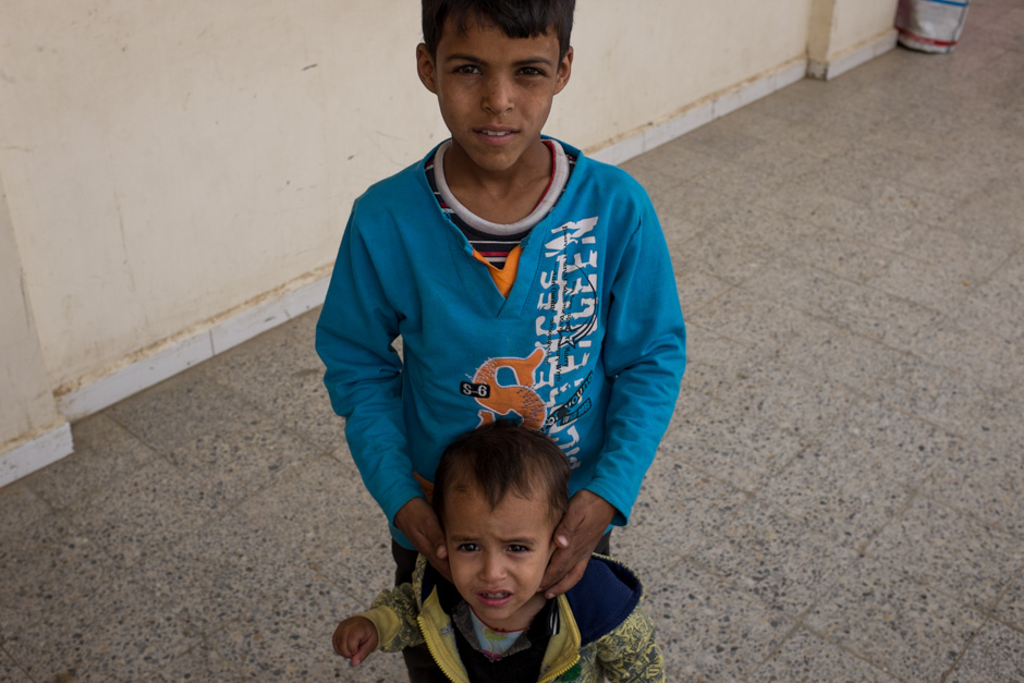 Two brothers in the Zubairy school.