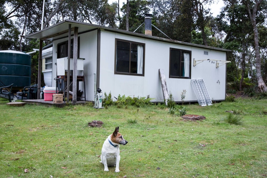 A shack in remote Tasmania