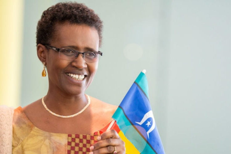 Winnie Byanyima, Oxfam International Executive Director at a Straight Talk event.