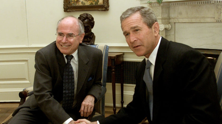 George W. Bush and John Howard