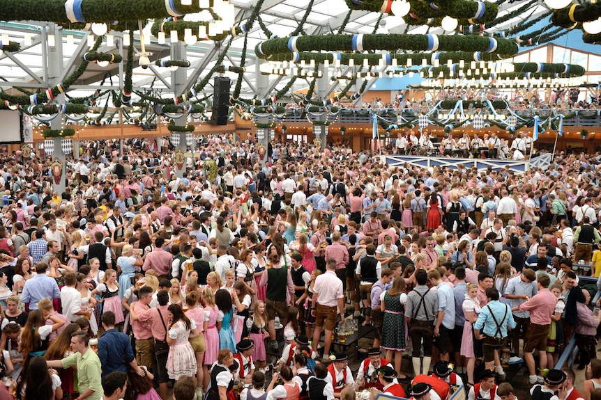 Opening day of Oktoberfest