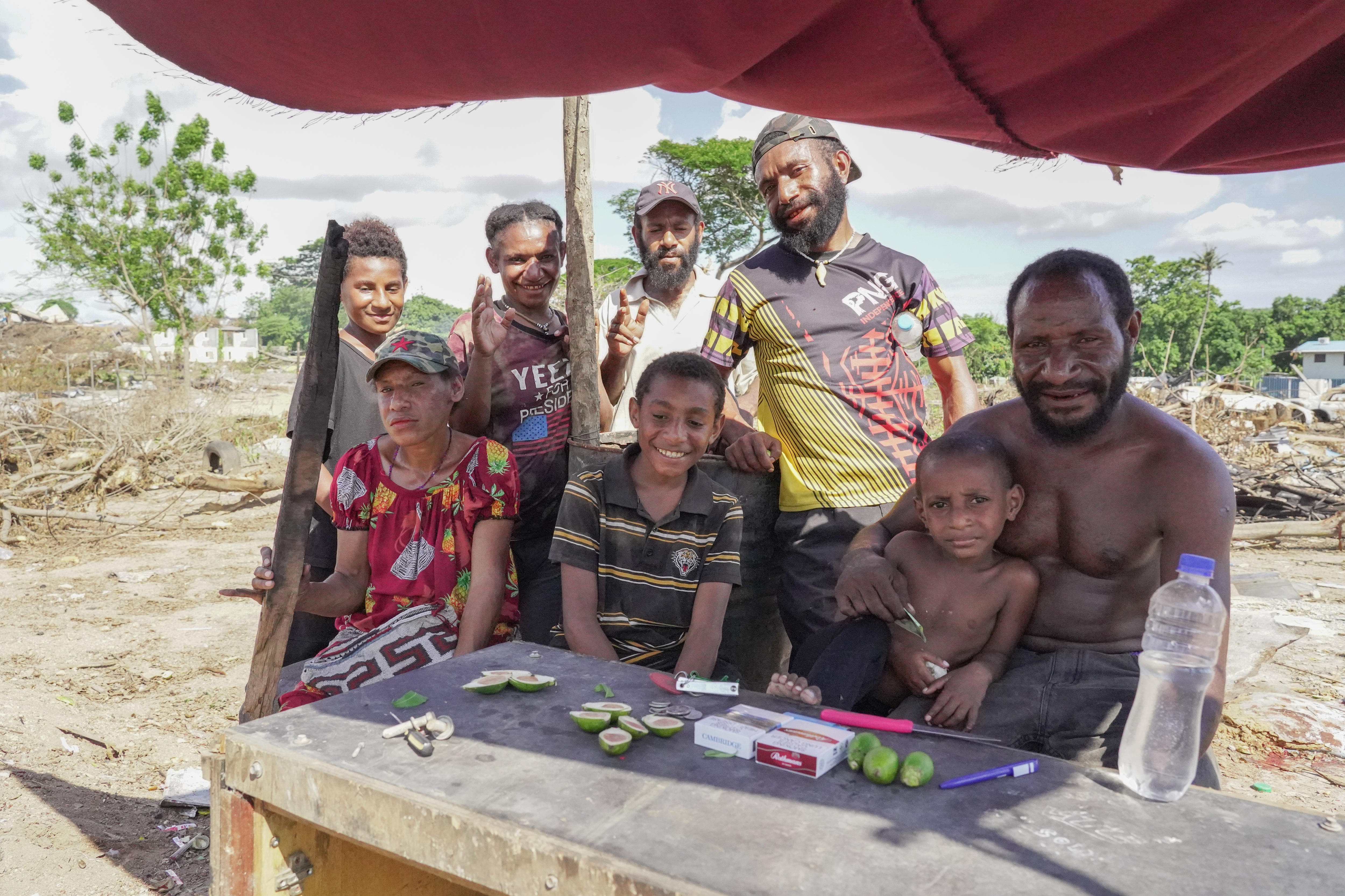 Around half of Port Moresby’s population live in informal settlements