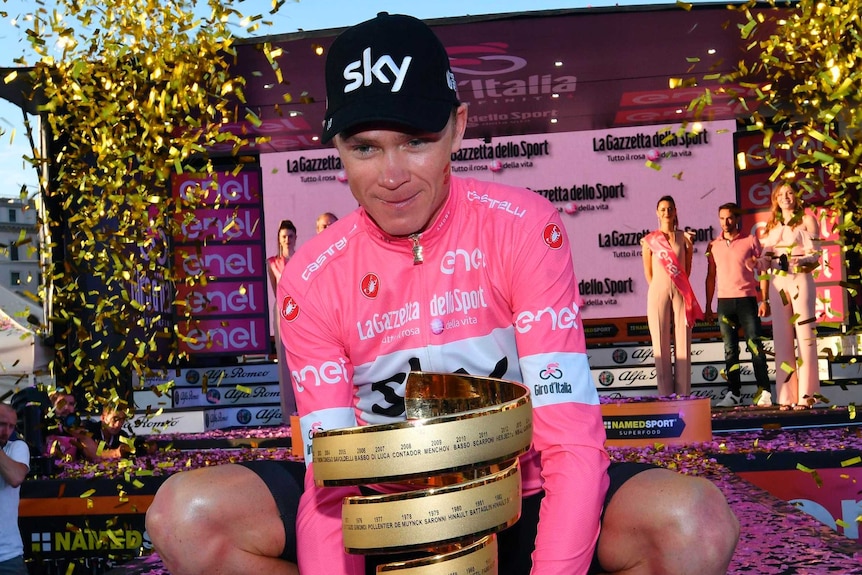 Chris Froome has now won the last three Grand Tours