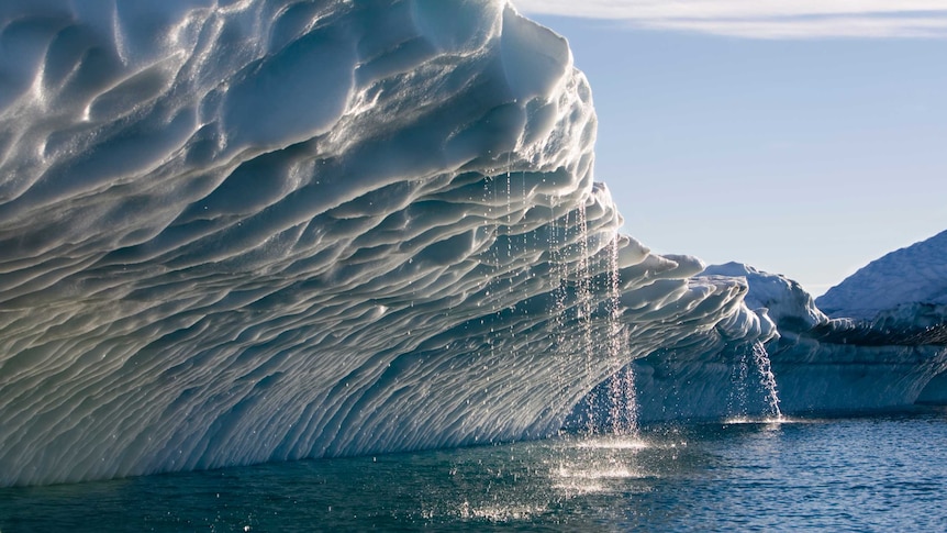 Melting iceberg, Disko Bay, Greenland