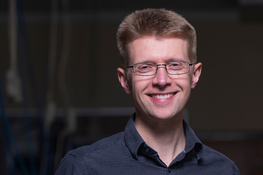 Dr Christopher Onken at the Australian National University.