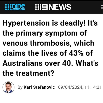 A fraudulent website featuring a fake article by Karl Stefanovic