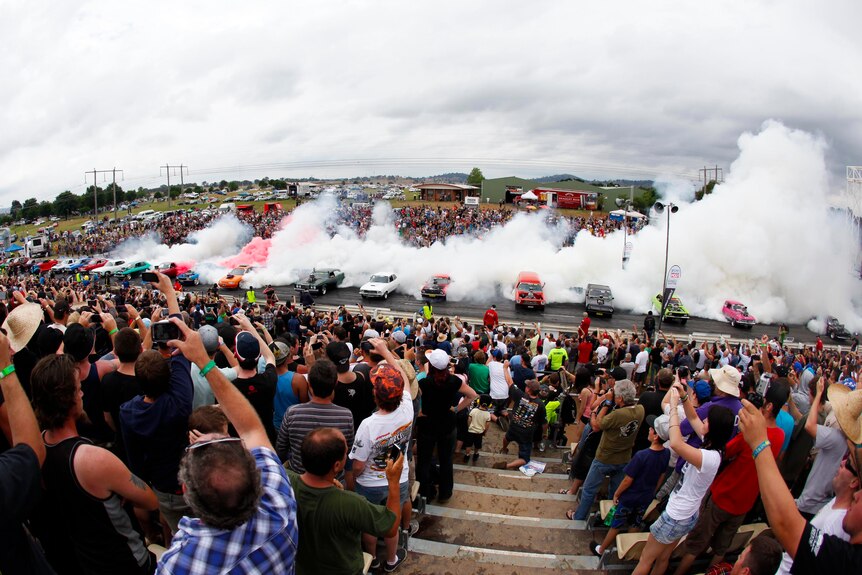 Summernats organisers were fined several times for excessive noise between 2007 and 2010.