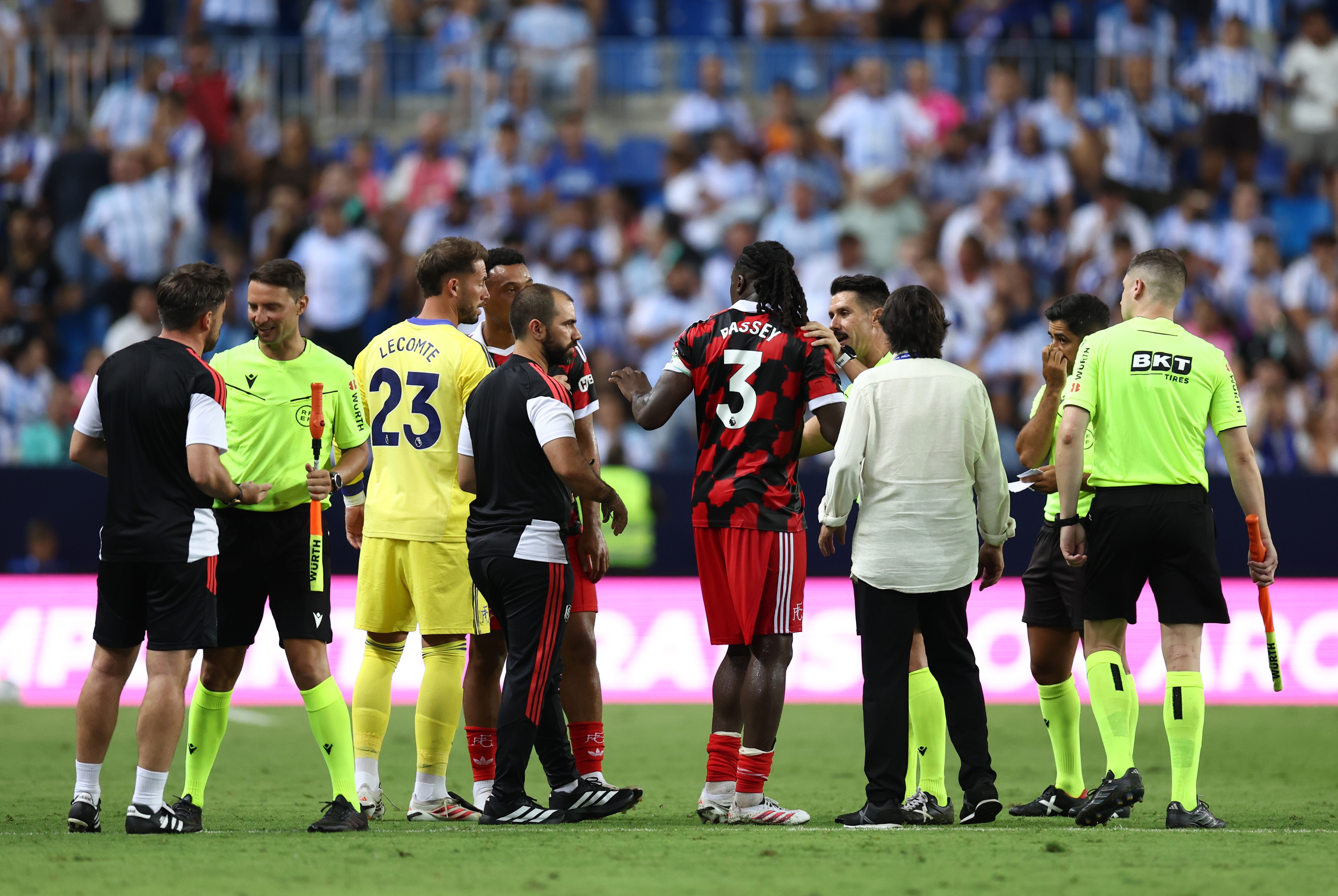 EPL side walks off as Spanish club kicks penalty into open net