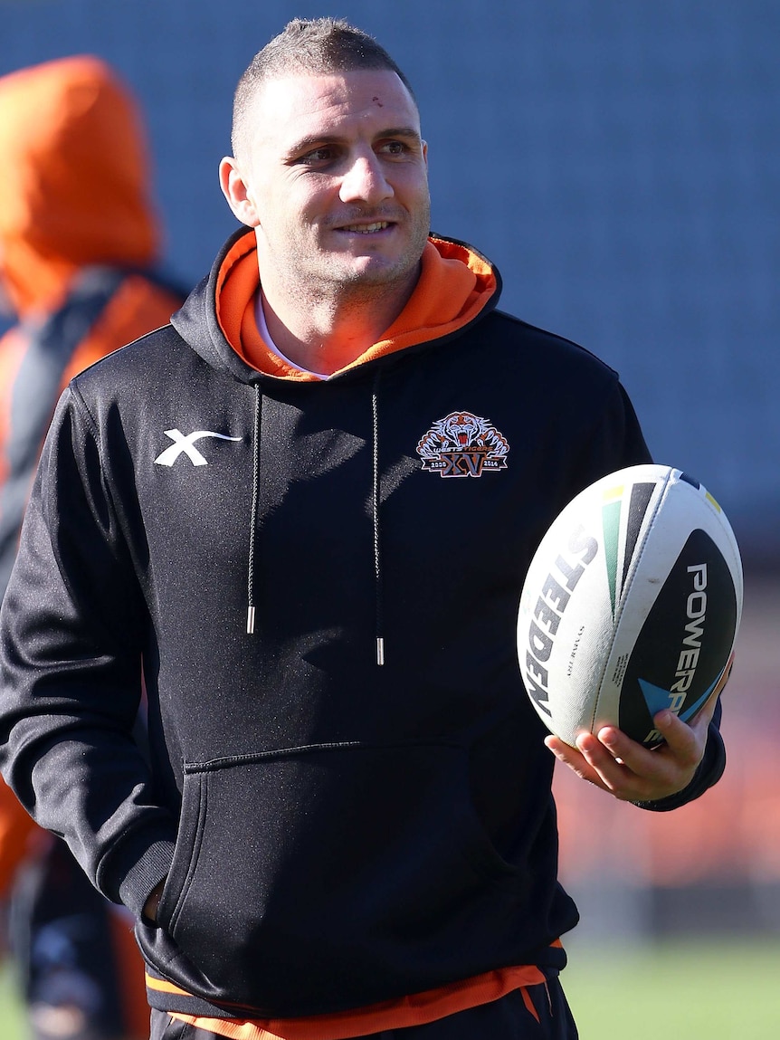 Wests Tigers captain Robbie Farah