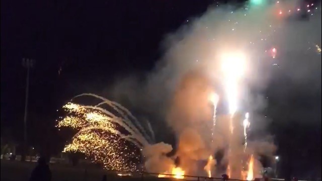 Fireworks mishap