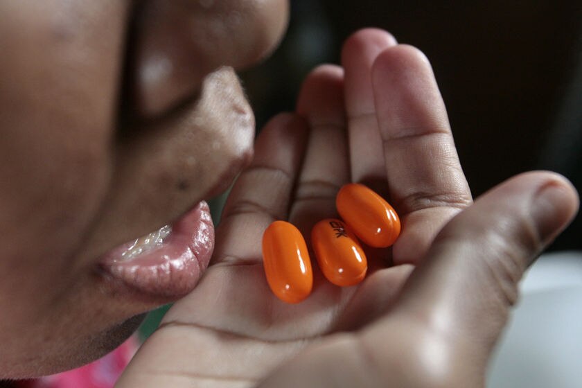 A Thai woman living with AIDS (Reuters: Sukree Sukplang)