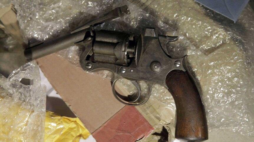 Revolver seized in raid on Sydney home