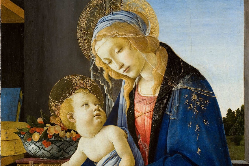 Virgin Mary by Sandro Botticelli