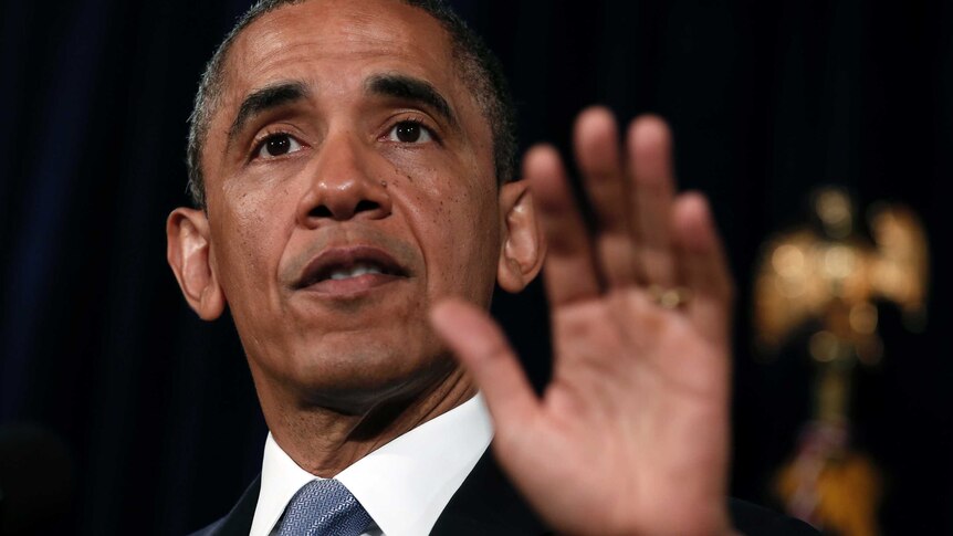 US president Barack Obama (Reuters: Kevin Lamarque)