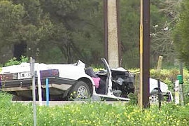 crash scene at Penfield