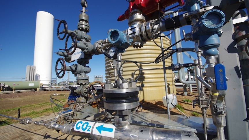 The injection well for carbon dioxide at the Otway Project in Victoria.