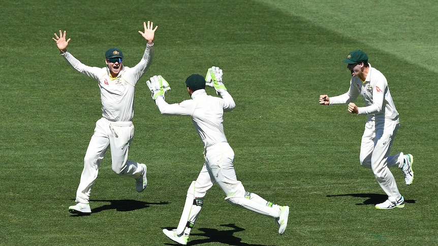 Australia's Steve Smith celebrates second Ashes Test win in Adelaide