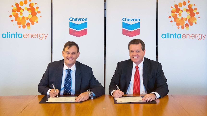 Chevron and Alinta sign domestic gas deal