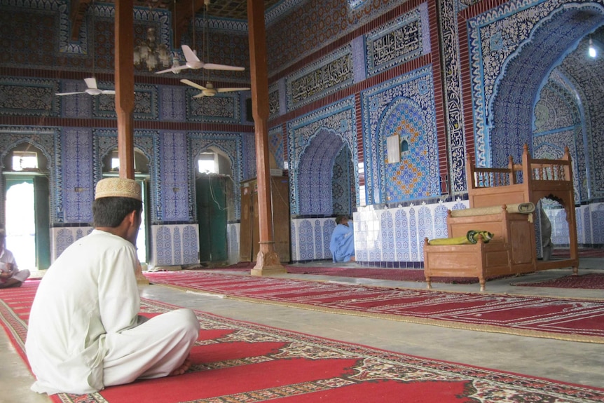 A general view inside the Bharchundi shrine.