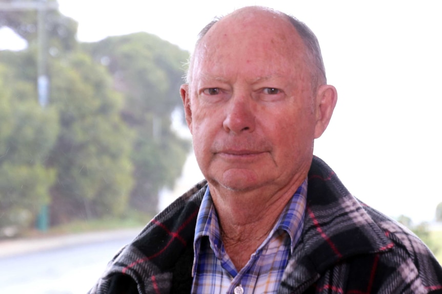 Head and shoulder shot of Gingin shire president Sam Collard.