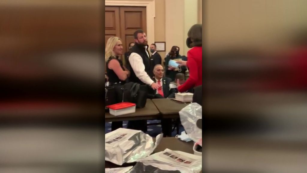 Video shows Republican lawmakers refusing to wear masks during US ...