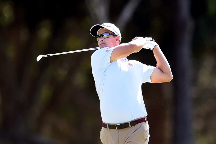 Adam Scott at the Australian PGA