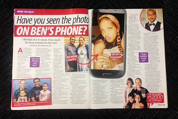 NT politician Larisa Lee's story as it appeared in Take 5 magazine