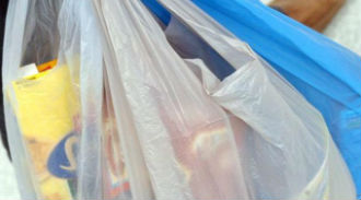 Plastic shopping bags