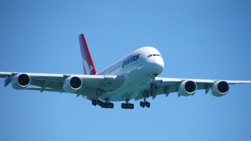 Qantas grounded one of its A380s on Wednesday.