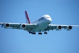 Qantas A380 jet