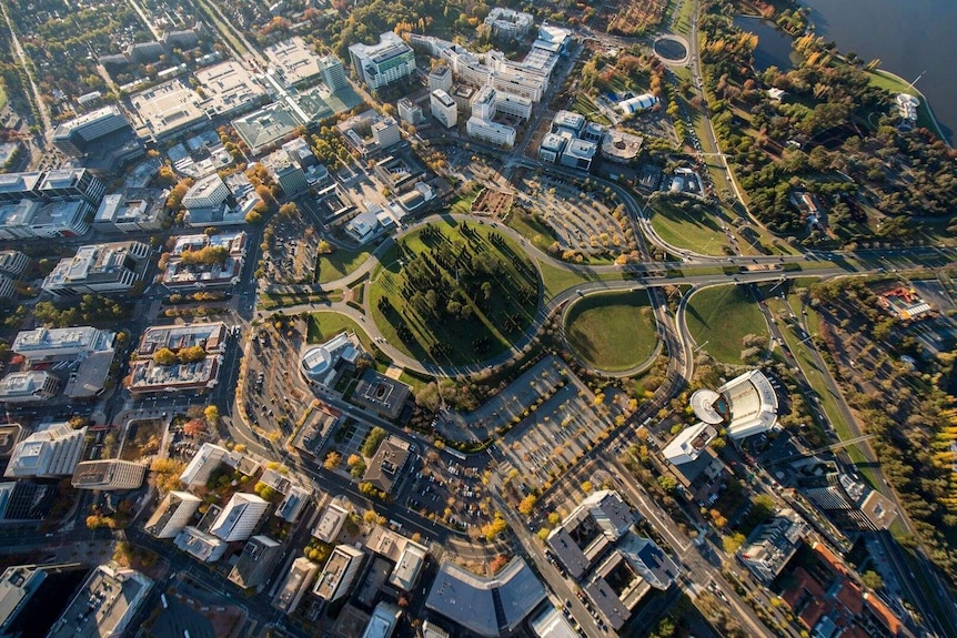 London Circuit viewed from above