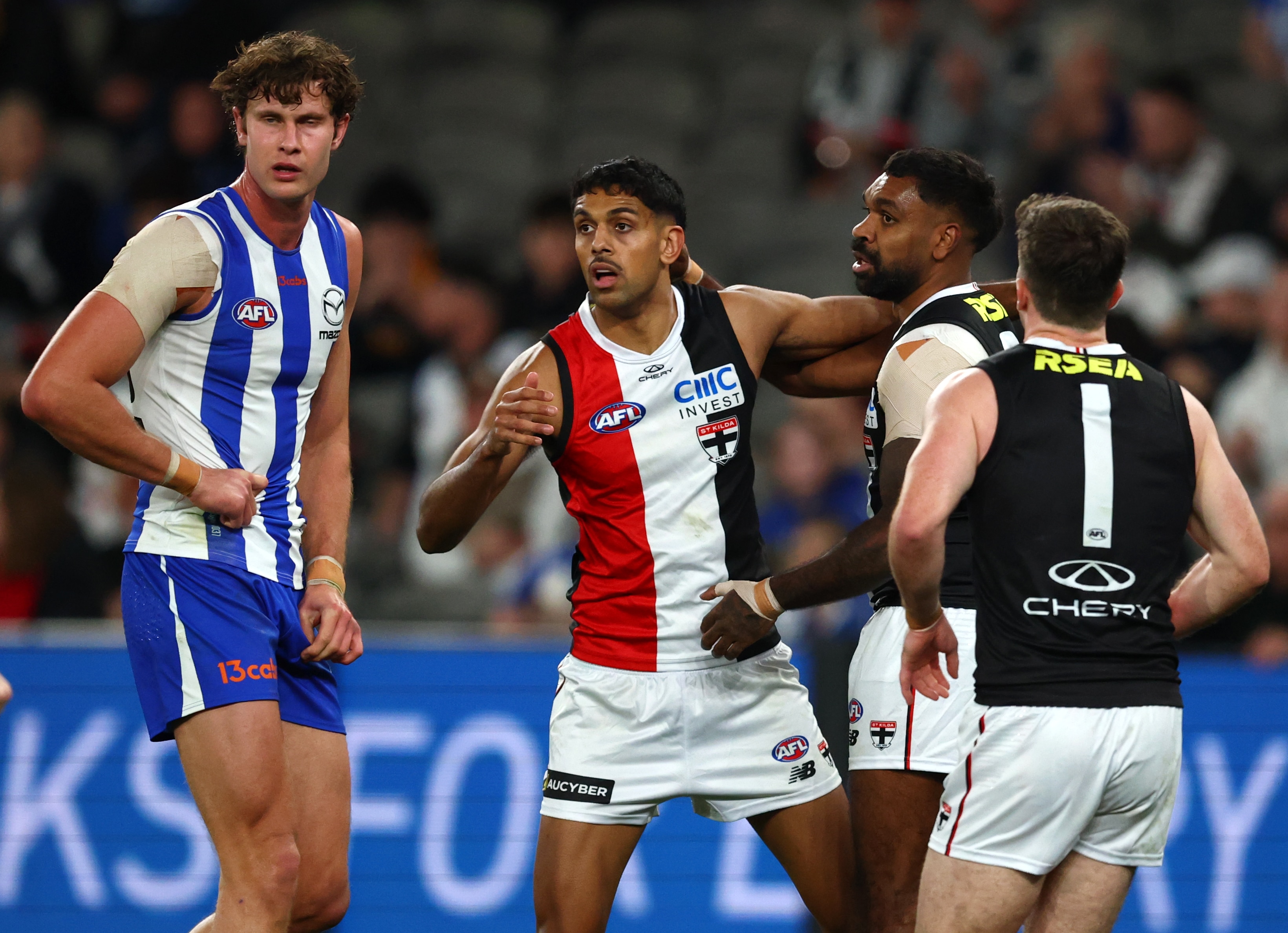 Live: Nasiah magic sparks Saints win as 'stupid' act lands Lion in strife
