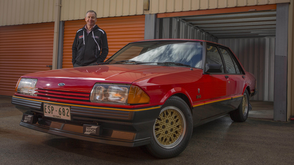 Andrew Grey and his Falcon XE ESP