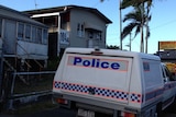 Cairns police arrested two men at this house, believed to be the Odins Warriors clubhouse.