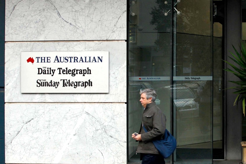 News Ltd headquarters in Surry Hills, Sydney.