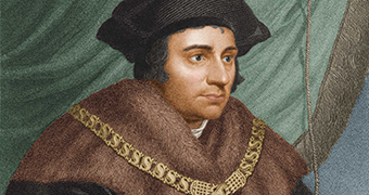 Thomas More, author of Utopia.