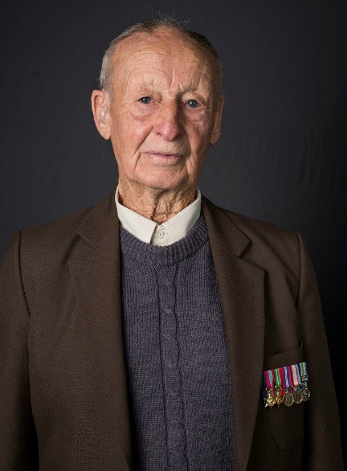 Veteran Cecil Fish was a Sapper in the Army and a member of 1 Field Squadron.