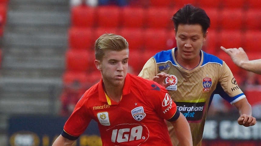 Riley McGree has been given a Socceroos call-up after only a brief period in the A-League.
