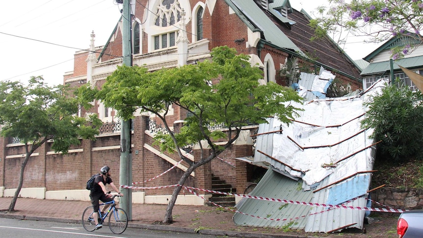 Church loses roof