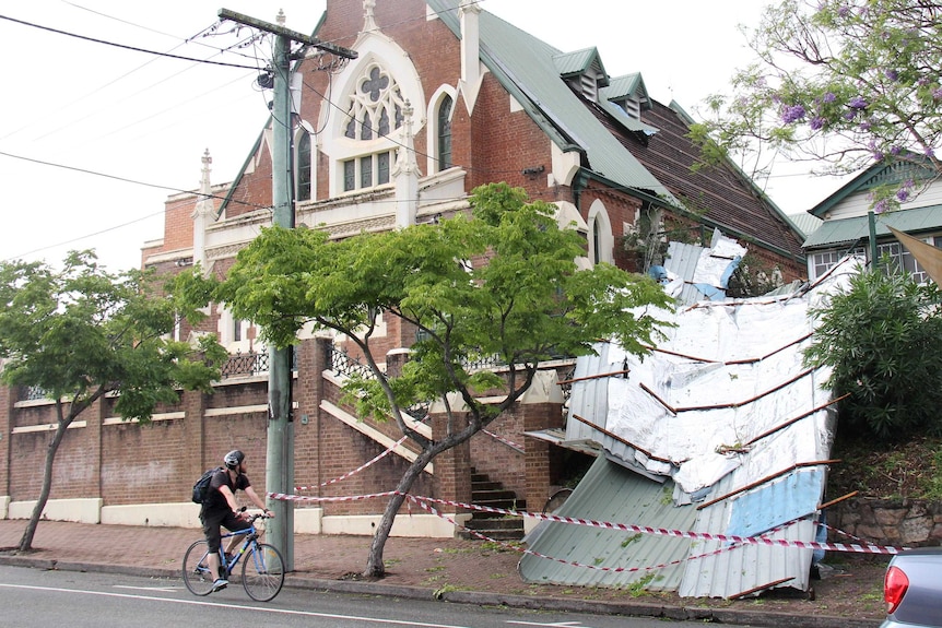 Church loses roof