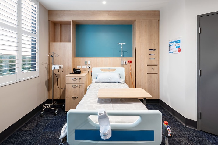 A room in Tuggerah Lakes Private Hospital