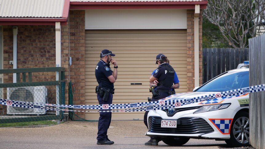Police were at the Rockhampton home this morning after the eight-year-old was found dead.